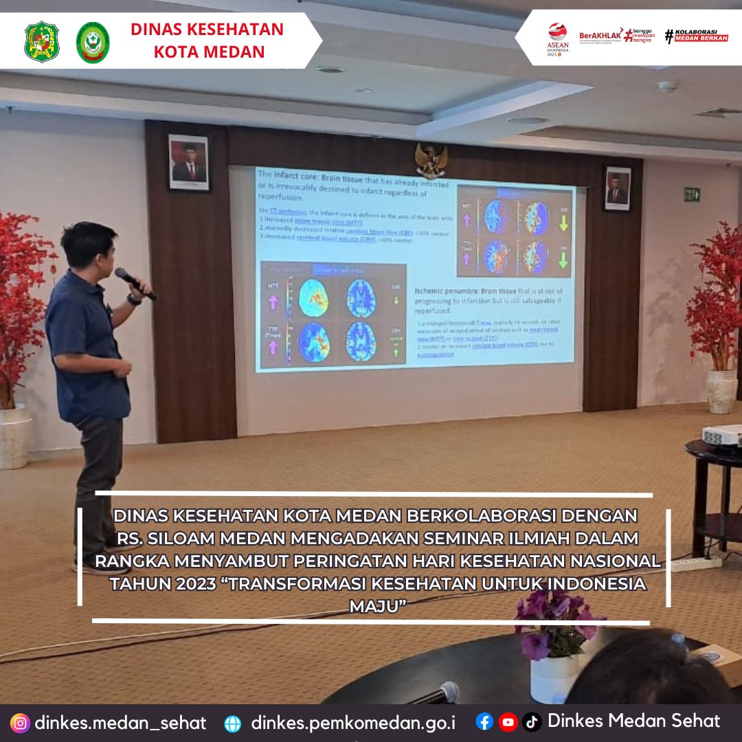 SEMINAR ILMIAH DALAM RANGKA MENYAMBUT PERINGATAN HARI KESEHATAN NASIONAL 2023 