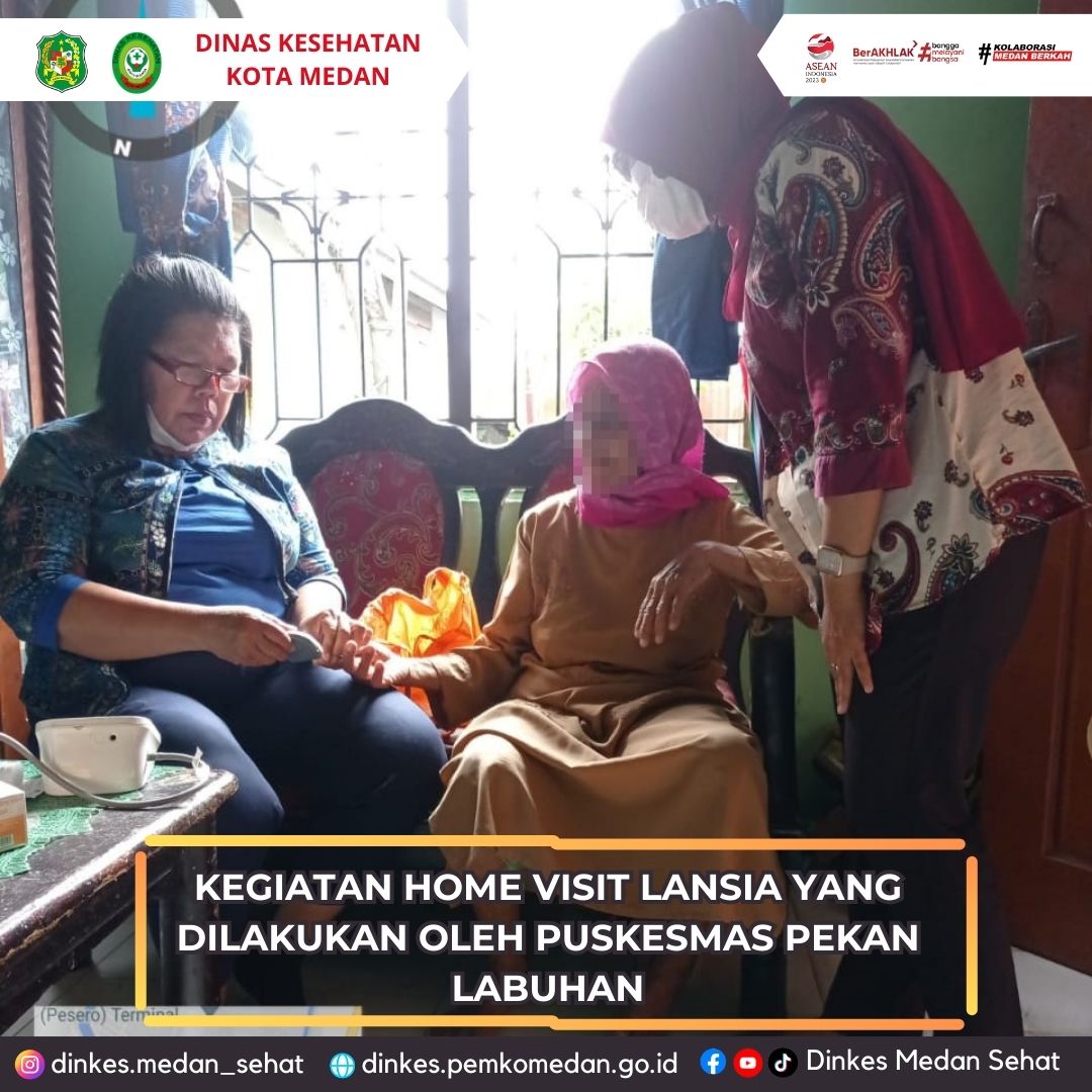 Kegiatan Home Visit Lansia Yang Dilakukan Oleh Puskesmas Pekan Labuhan