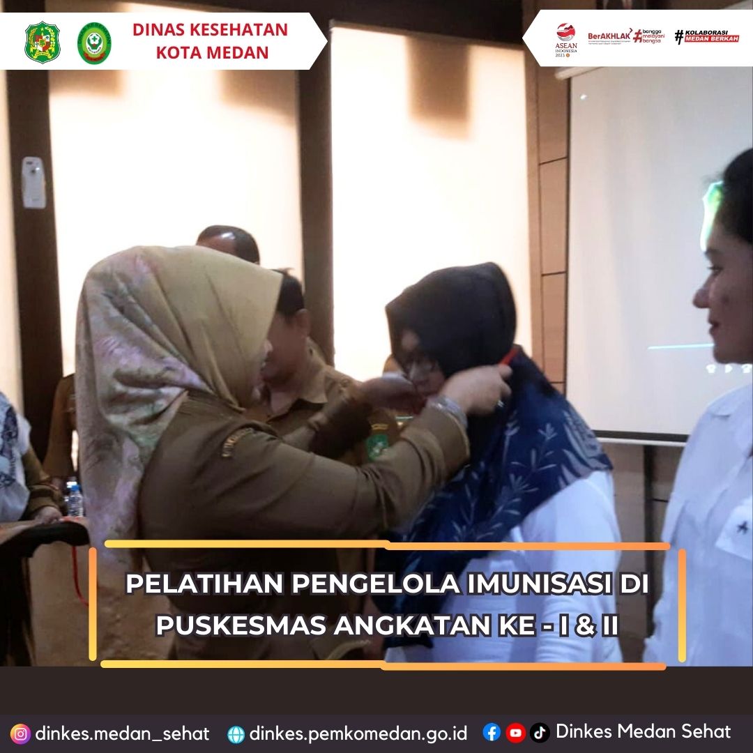 Pelatihan Pengelola Imunisasi di Puskesmas Angkatan I dan II