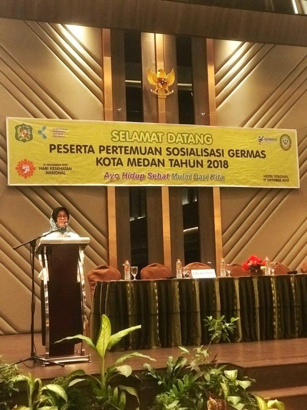 Sosialisasi GERMAS Kota Medan 2018