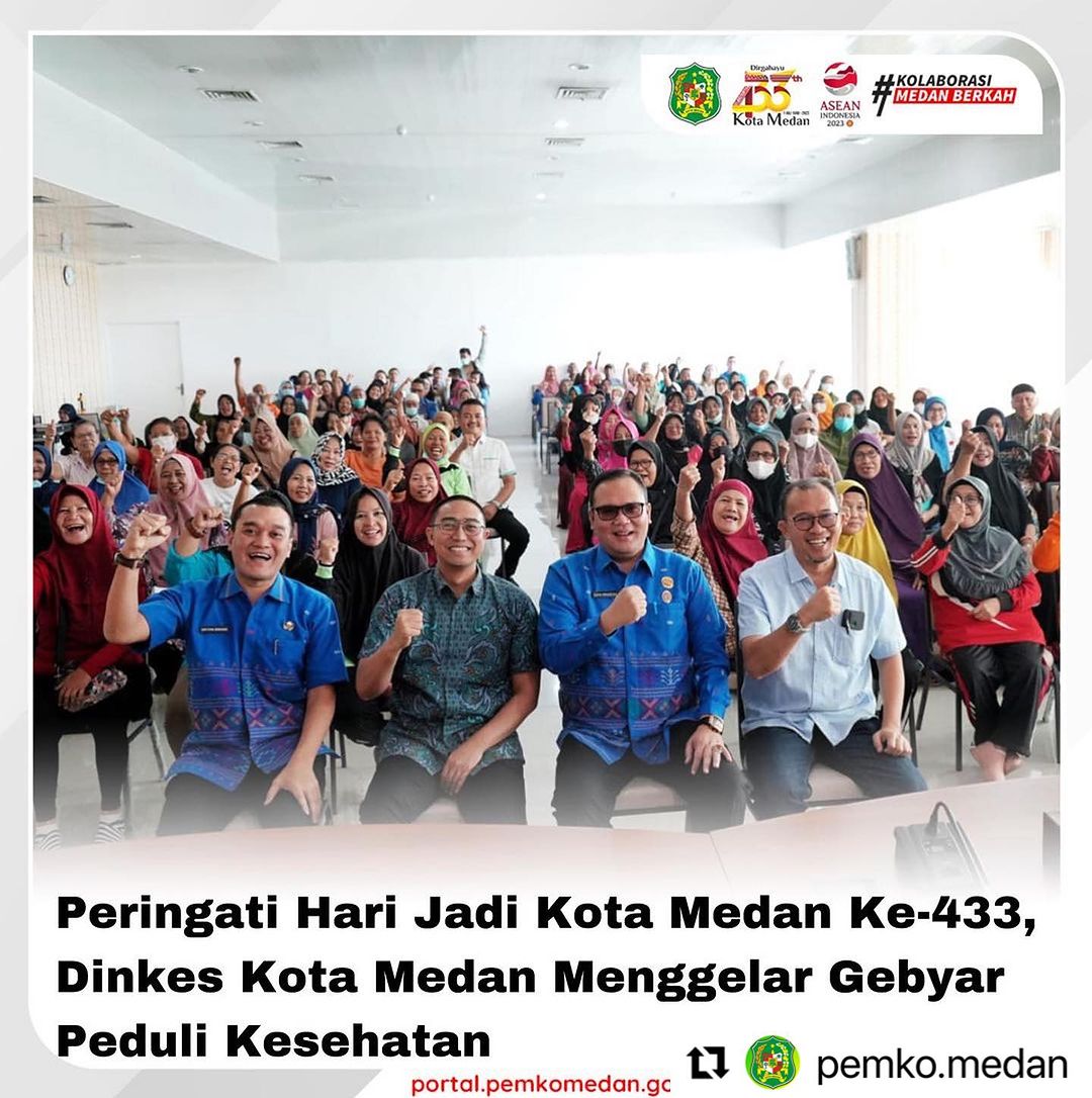 Kegiatan Giat Gebyar Peduli Kesehatan Dinkes Medan