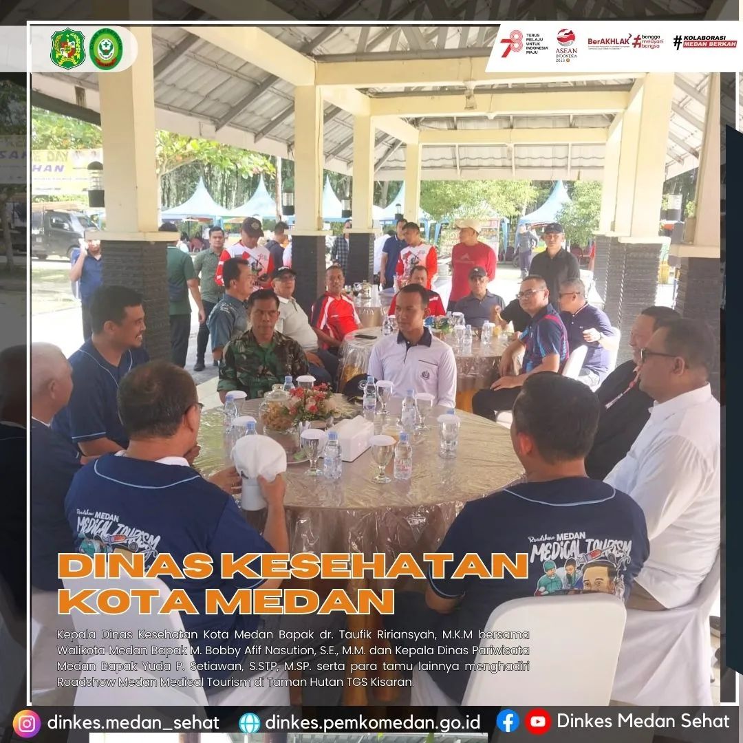 Roadshow Medan Medical Tourism di Taman Hutan Kota Kisaran